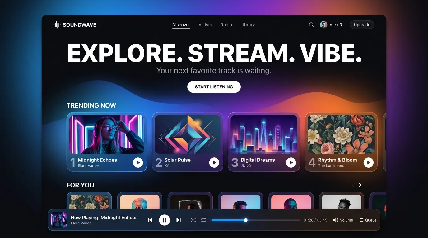 Music Streaming App